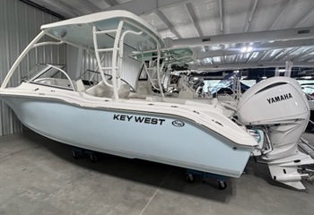 Key West 239 DFS Ice Blue Boat